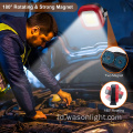 WASON 2023 20W COB 1000 LUMENS TYPE-C Lampu Pekerjaan Magnetik Rechargeable Untuk Perbaikan Mobil, Berkemah, Darurat &amp; Pencahayaan Situs Kerja
